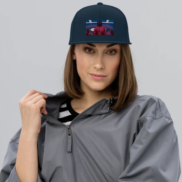 3D Puff "Squid Game" Snapback Hat - Picture 7 of 8